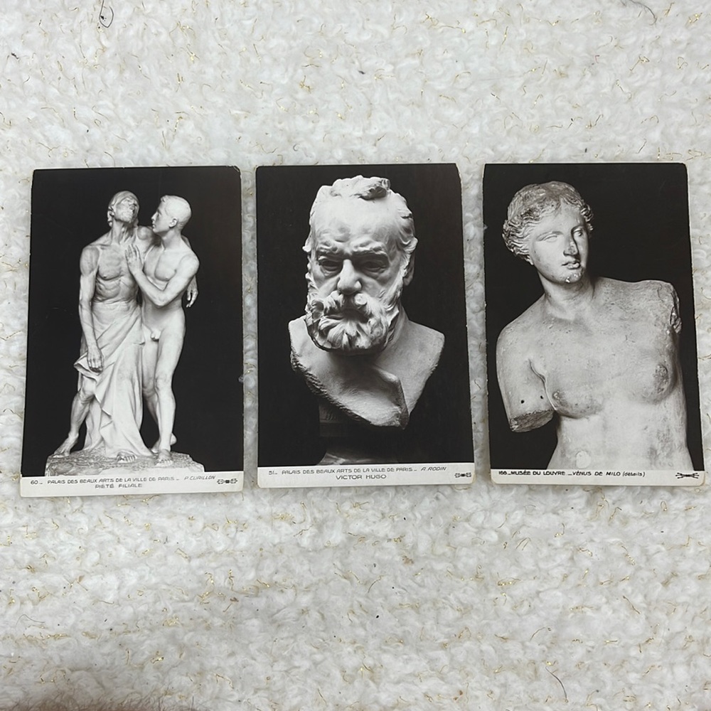 Vintage French Postcards Unused